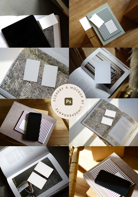 Pack "NOTEBOOK" Photos and Mockups