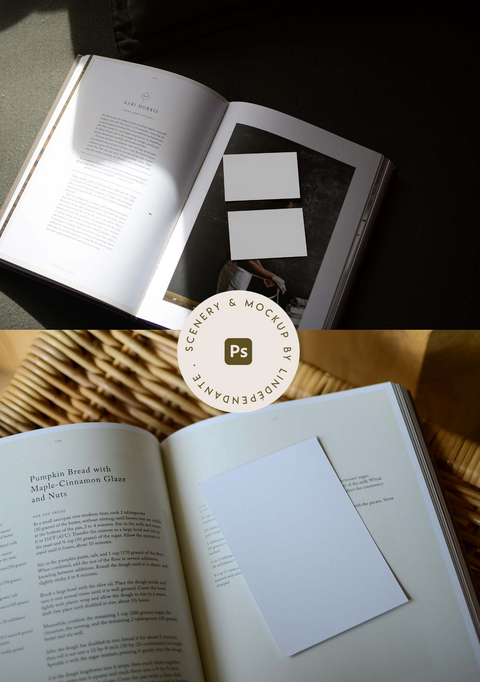 Pack "NOTEBOOK" Photos and Mockups